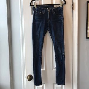 rag & bone skinny jean, size 26